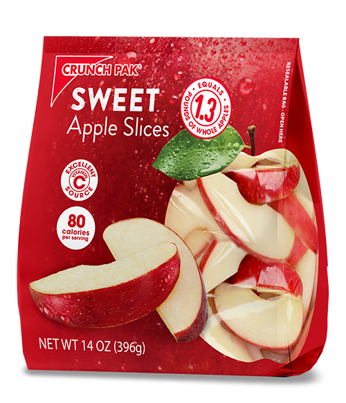 apple slices bag